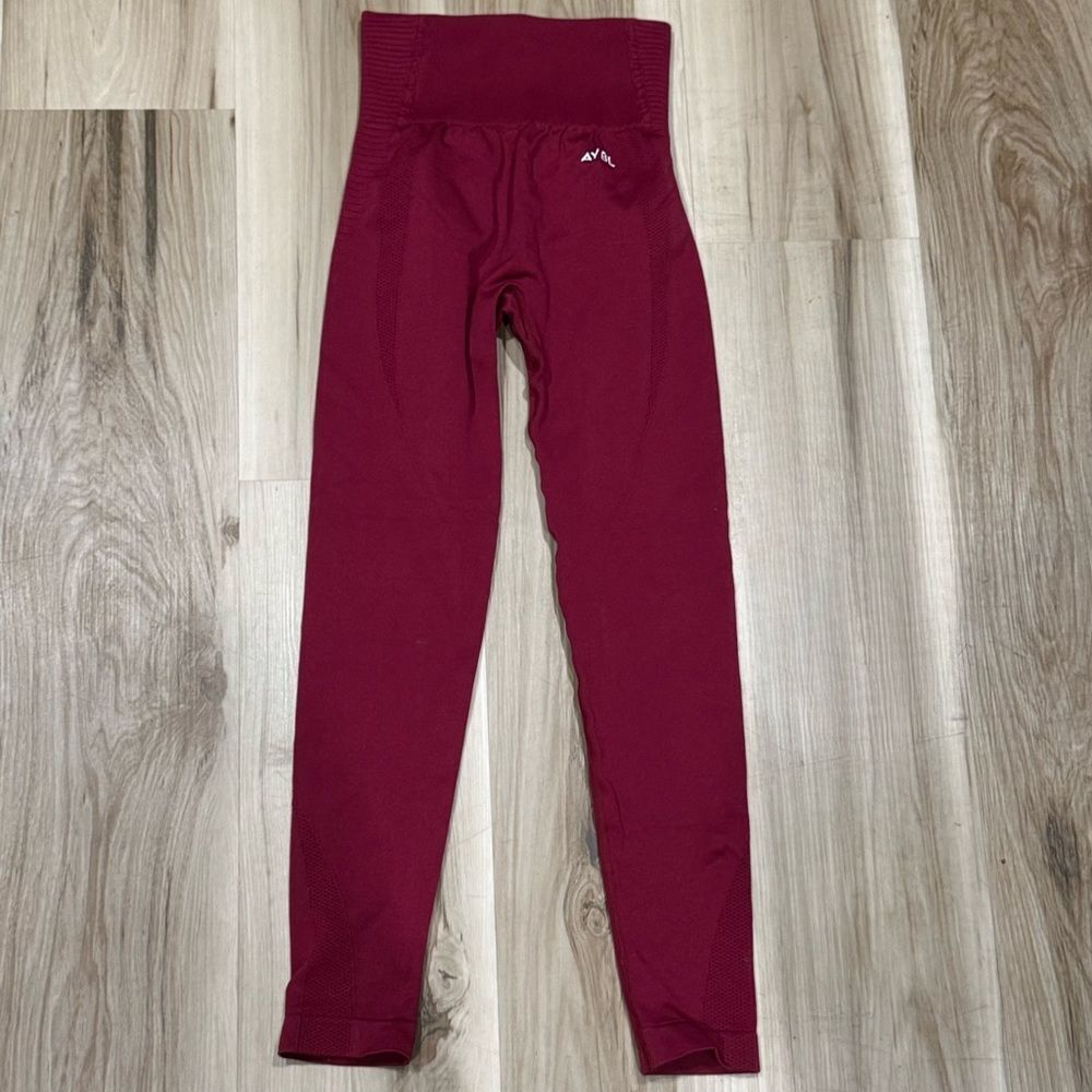 Aybl Red Athletic Leggings Women’s XS